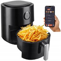 2 x Frytownica beztłuszczowa Smart Life Air Fryer 4L WiFi Grill Opiekacz 13