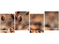 45CM 120 OBRAZ 4 ELEM PALONE ZŁOTO ŚCIENNY