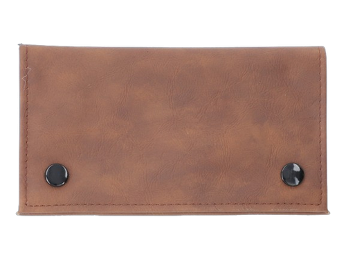 Etui na Tytoń w Jednolitym Kolorze bez Wzorów Portfel jasny Brąz na Arena.pl