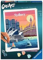 CREART SYDNEY MALOWANIE PO NUMERACH RAVENSBURGER 23526