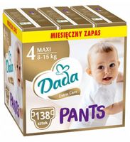 Pieluchomajtki DADA PANTS 4 Nowe MAXI EXTRA CARE Nowość 138 SZT