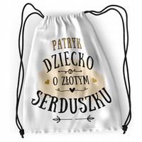 Plecak Sportowy Szkolny Dla Patryka Syna Dziecka Z Nadrukiem Ze Zdjęciem