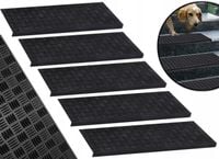 5x NAKŁADKI NA SCHODY GUMOWE ANTYPOŚLIZGOWE STOPNIE ZEWNĘTRZNE MOCNE RYFEL