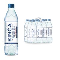 12x Kinga Pienińska woda mineralna gazowana 0,5 l