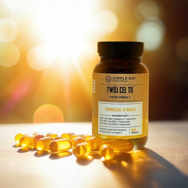 Suplement diety Twój Cel To Omega 3 Max 60 kapsułek zdjęcie 8