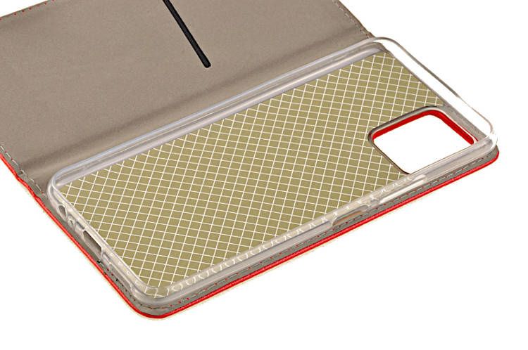 Etui Smart do Vivo Y01 czerwony zdjęcie 4