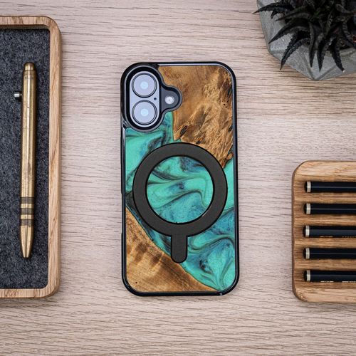 etui bewood unique do iphone 16 - turquoise z magsafe na Arena.pl