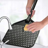 ŁOPATKA ŁOPATA SZUFLA DO PIZZY KWADRATOWA ALUMINIOWA PERFOROWANA