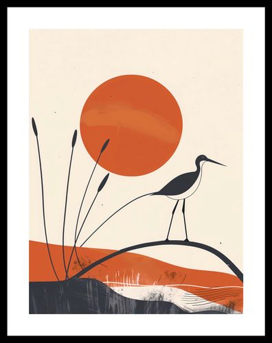 Plakat 30x40cm Ciepło Zachodów na Arena.pl