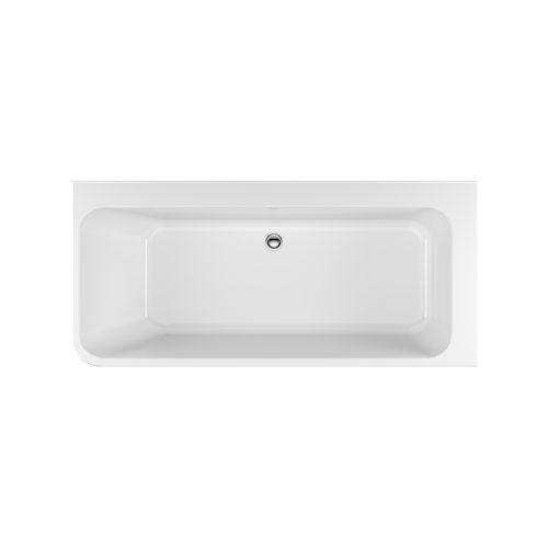 Lila 2.0 wanna prostokątna 160x73 cm narożna prawa, biały połysk na Arena.pl