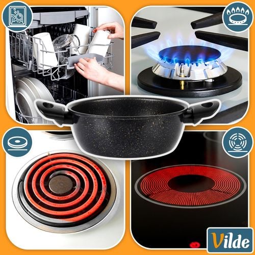 Garnek granitowy BASIC LINE 20 cm, 2 l na Arena.pl