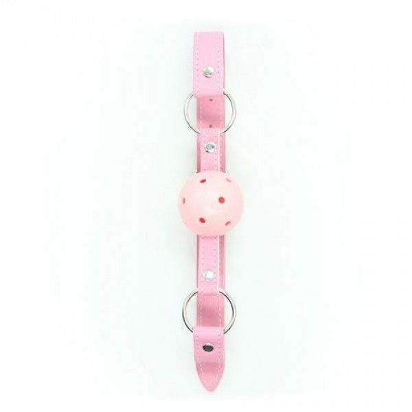 Knebel-Breathable Ball Gag (Rosa) zdjęcie 4
