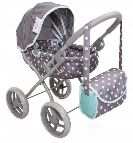 WÓZEK dla lalek głęboki gondola + TOREBKA TORBA do wózka dla lalki na Arena.pl