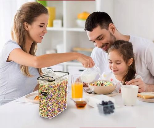 POJEMNIKI 4szt x 4L NA ŻYWNOŚĆ ZAMYKANE PLASTIKOWY NA PŁATKI MAKARON na Arena.pl