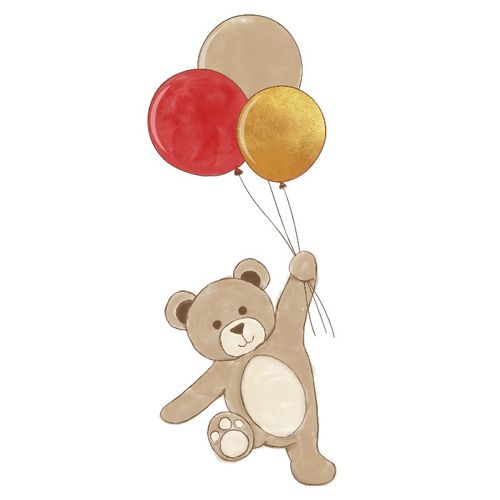 Naklejka Miś z Balonikami DK241 L na Arena.pl