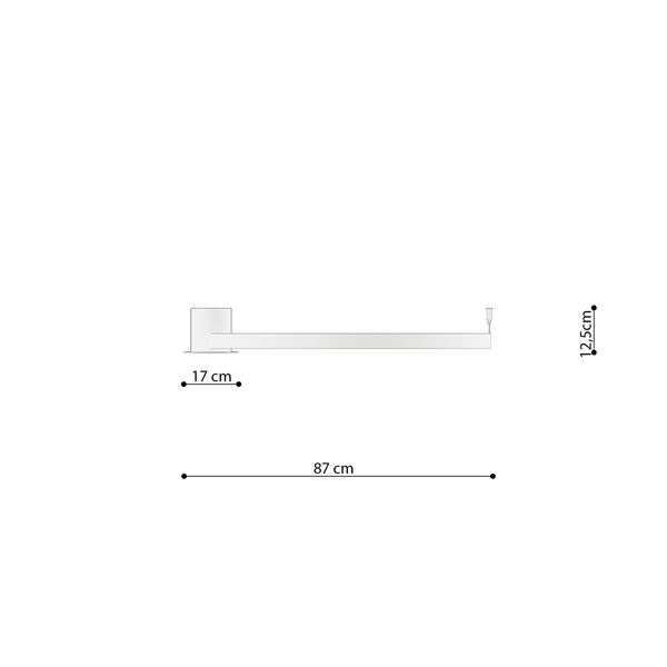 Plafon RIO 78 czarny LED 3000K zdjęcie 6