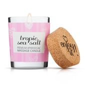 Magnetifico świeca do masażu z afrodyzjakiem tropikalna sól morska 70ml