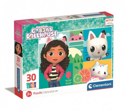 Puzzle 30 Elementów Koci Domek Gabi na Arena.pl