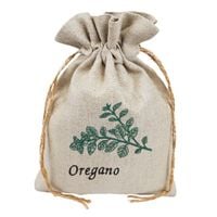 Lniany Woreczek na Oregano – Naturalne Przechowywanie Ziół