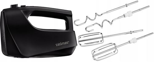 MIKSER RĘCZNY ZELMER LEKKI ROBOT KUCHENNY 5 BIEGÓW 4 KOŃCÓWKI TURBO 750W na Arena.pl