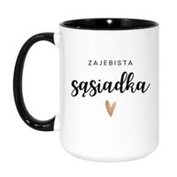 Duży Biało-Czarny 450 ml
