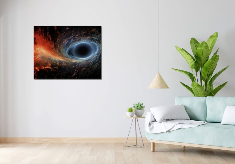 Obraz 90x70cm Bezkres Wszechświata zdjęcie 2