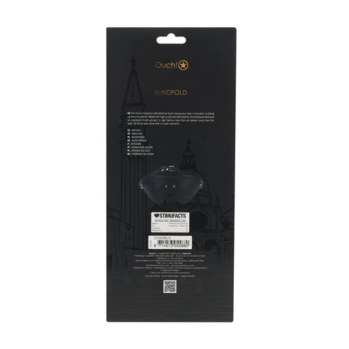 Venice Collection - Blindfold - Black na Arena.pl