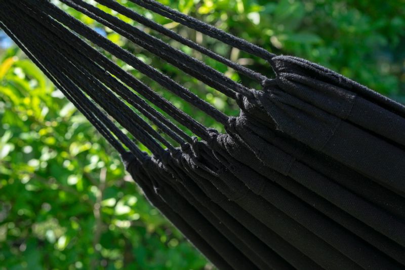 POTENZA Hamak ROMA XL Black Kokon zdjęcie 4