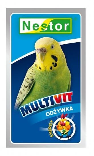 Witaminy Multivit Nestor multiwitamina dla małych ptaków papugi zdjęcie 1