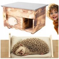 Domek dla Jeża Jeży DREWNIANY budka dom legowisko producent XXL