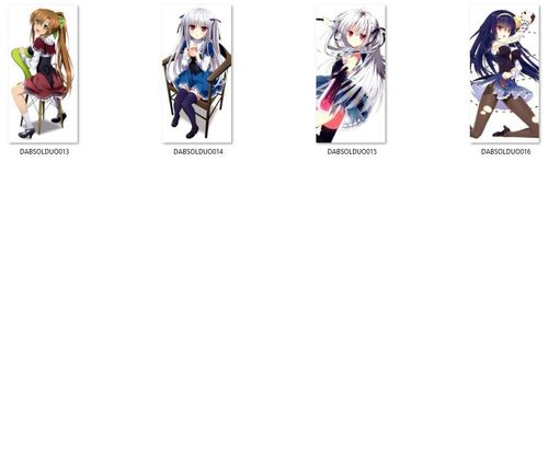 Dakimakura Absolute Duo DO WYBORU 60x30 na Arena.pl