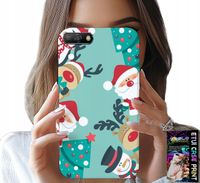ETUI DO HUAWEI Y6 2018 - MIKOŁAJ, RENIFER BAŁWAN ŚWIĄTECZNE WZORY