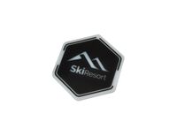 magnes reklamowy z plexi na lodówkę z nadrukiem UV logo 50 szt.