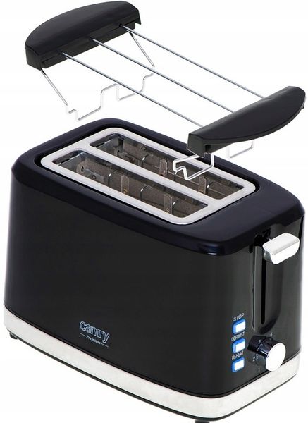 TOSTER OPIEKACZ KANAPEK 6 POZIOMÓW 900W GRZANKI RUSZT DO BUŁEK FUNKCJA STOP zdjęcie 9