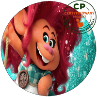 Opłatek na tort Trolls Trolle