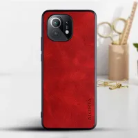 Etui AIORIA Vintage LEATHER do Xiaomi Mi 11 Lite czerwony