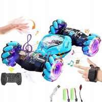 SAMOCHÓD 2,4G ZDALNIE STEROWANY RĘKĄ GESTAMI AUTO RC OPASKA 4WD LED + PILOT