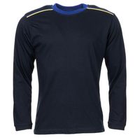 Bluza niebieska długi rękaw 3XL