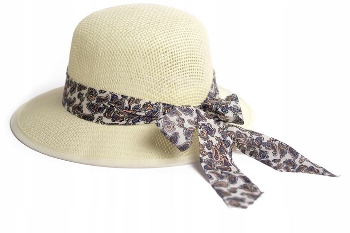 Kapelusz Santo Amaro - ecru zdjęcie 1