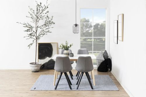 Krzesło Dima light grey/black na Arena.pl