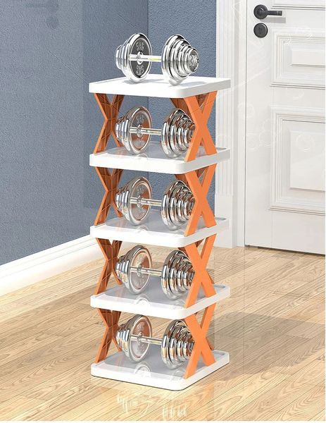 STOJAK Organizer Szafka na BUTY 6 poziomów ROZKŁADANA Zielona POJEMNA zdjęcie 6