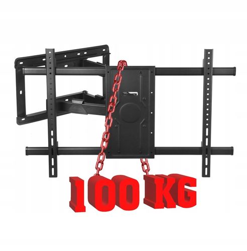 100kg Uchwyt do Telewizora 85 86 98 100 cali Ultra Mocny Wieszak TV na Arena.pl