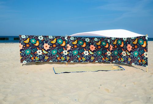 PARAWAN PLAŻOWY Ptaszki z indywidualnym napisem 8 PANELI 72.8 na Arena.pl