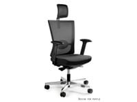 Fotel biurowy obrotowy FORTE czarny