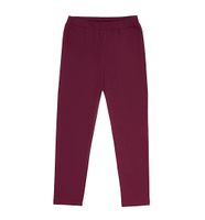 Bawełniane legginsy bordowe 122