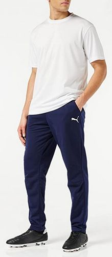 Puma spodnie dresowe męskie niebieski rozmiar L na Arena.pl