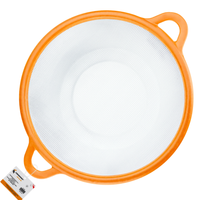 DURSZLAK METALOWY DRUSZLAK Z UCHWYTAMI SITKO SITO CEDZAK DO OWOCÓW WARZYW