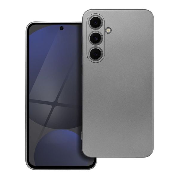 Futerał METALLIC do SAMSUNG S24 FE szary zdjęcie 1
