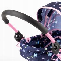 KINDERPLAY WÓZEK DLA LALEK GŁĘBOKI GONDOLA SKŁADANY DASZEK MIĘKKIE KOŁA