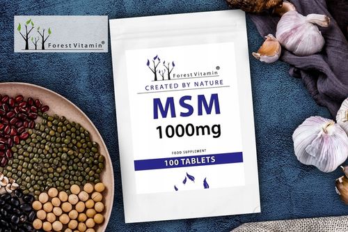 MSM SIARKA ORGANICZNA KOLAGEN STAWY KOŚCI MOCNA na Arena.pl